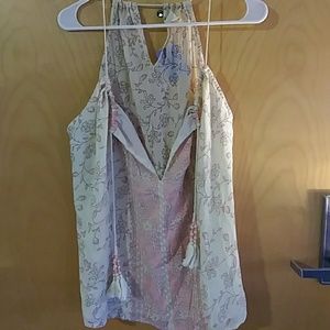 Floral tank top